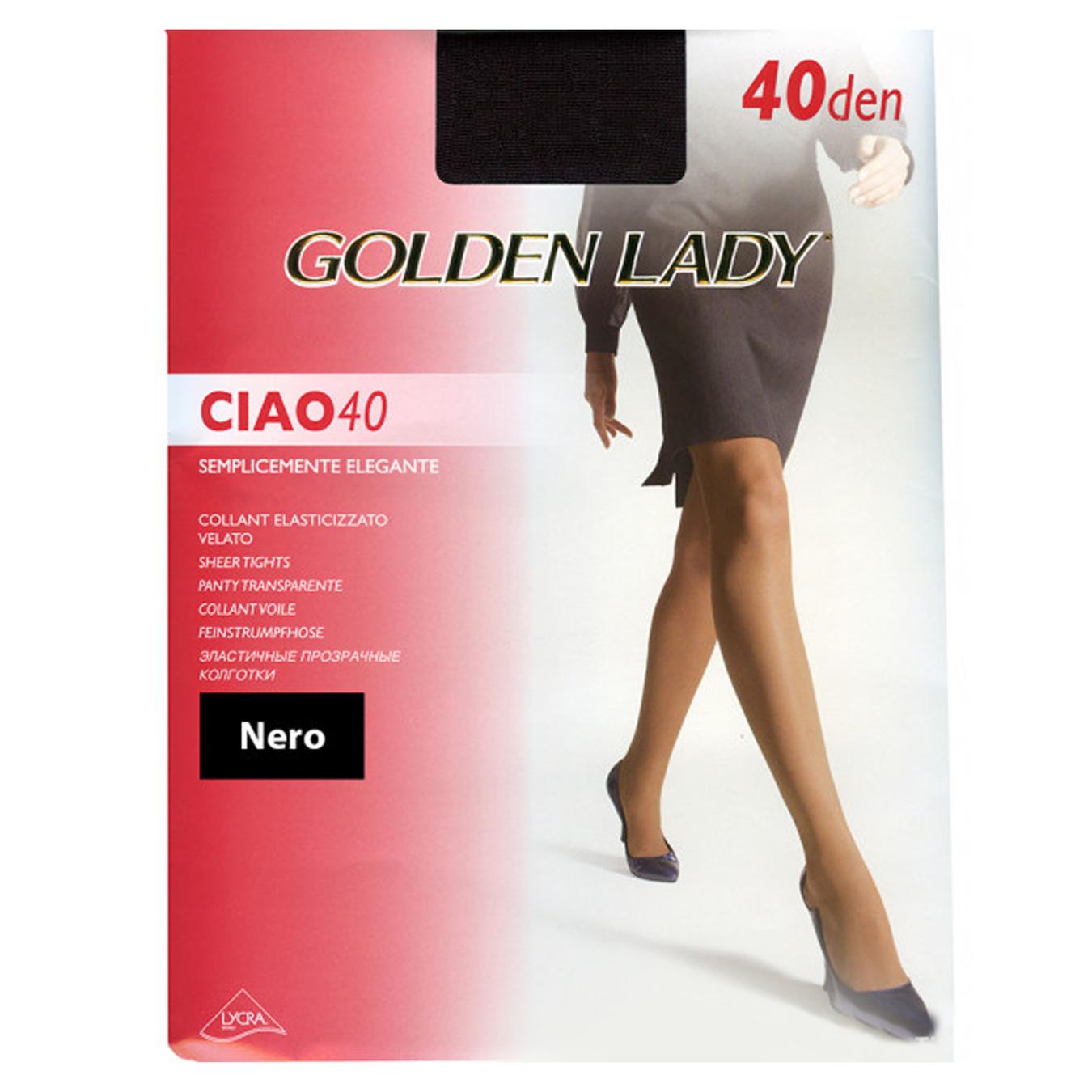

Колготы Golden Lady Ciao женские nero 40ден 2р