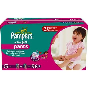 pampers active girl pants