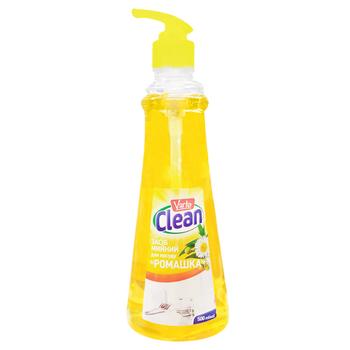 Средство Varto Clean Ромашка для мытья посуды с дозатором 500мл