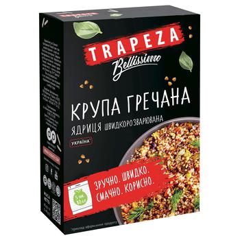 Крупа гречана Trapeza 5х80г - купити, ціни на КОСМОС - фото 1