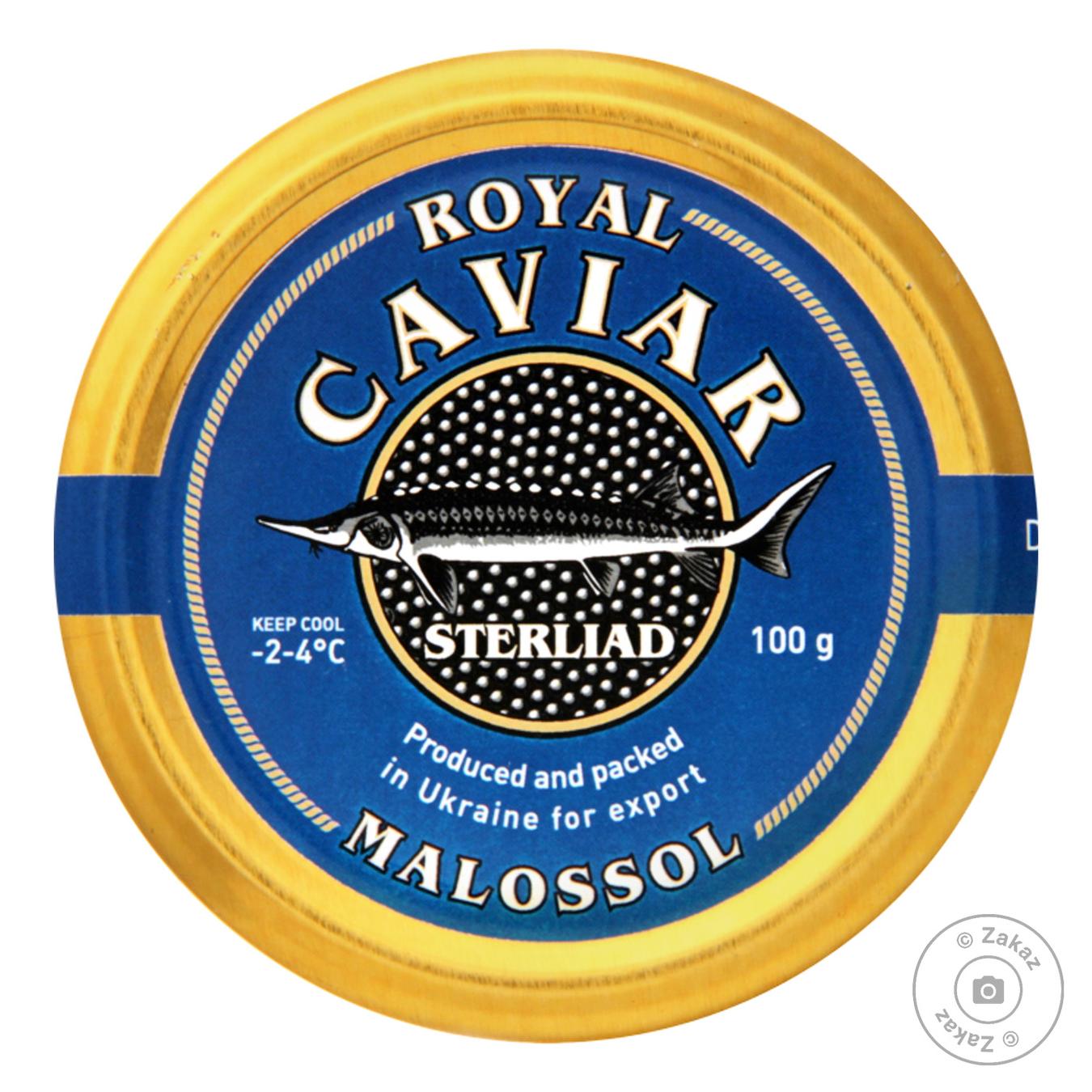 

Икра черная Caviar Malossol стерлядь 100г
