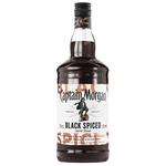 Ромовий напій Captain Morgan Black Spiced 40% 1л