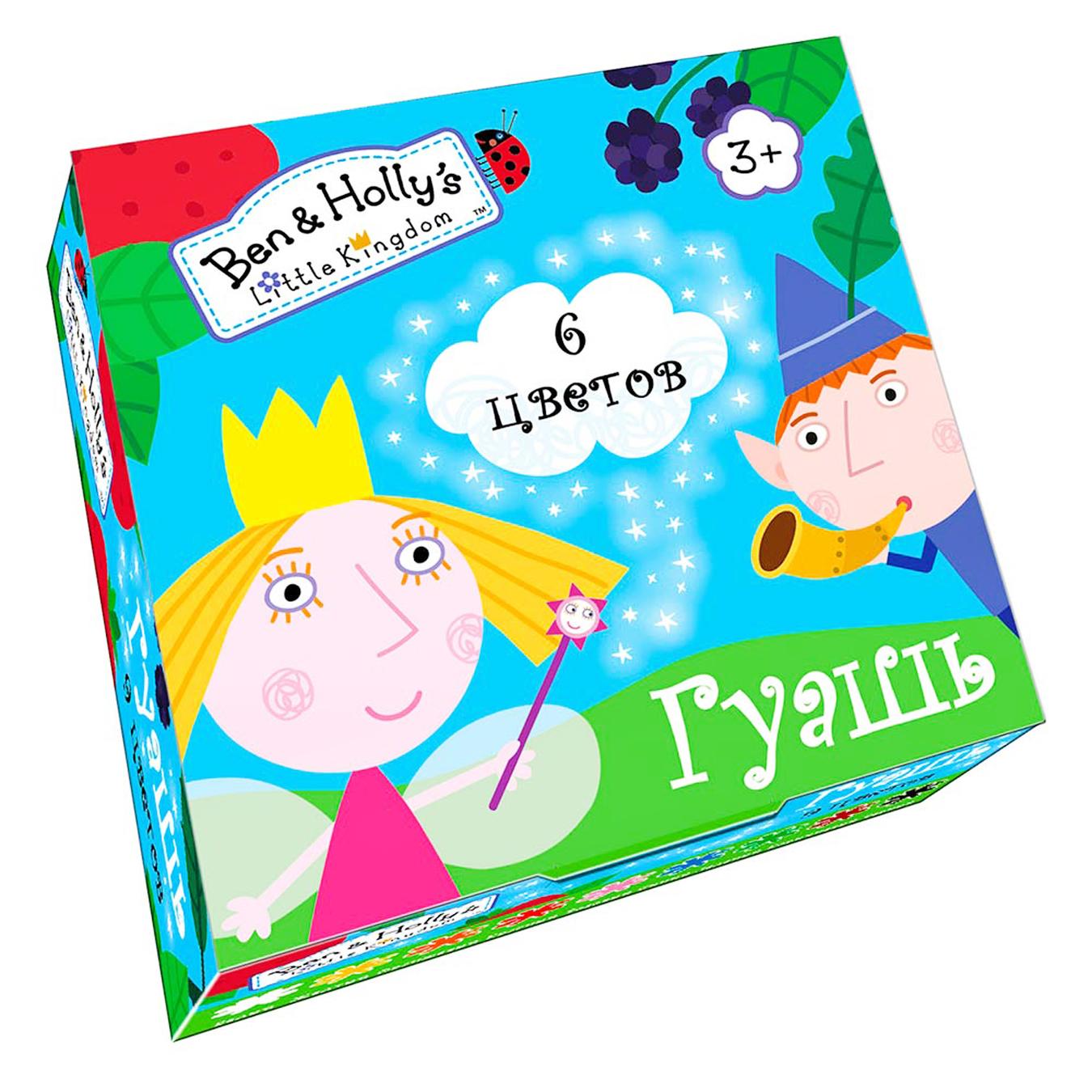 

Гуашь Ben and Holly's Little Kingdom из 6 цветов