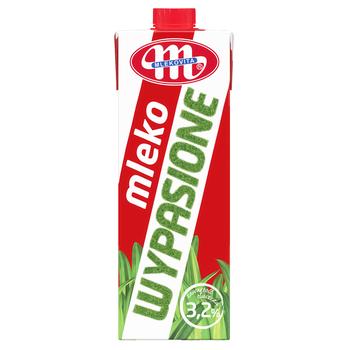 Молоко Mlekovita Wypasione 3,2% 1л