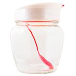 Емкость Everglass для пищевых продуктов с крышкой и ложкой 0,55л
