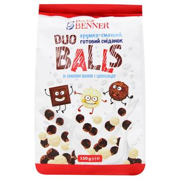 Завтрак сухой Dr.Benner Duo Balls 150г - купить, цены на Чудо Маркет - фото 2