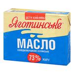 Масло Яготинське Селянське солодковершкове 73% 180г