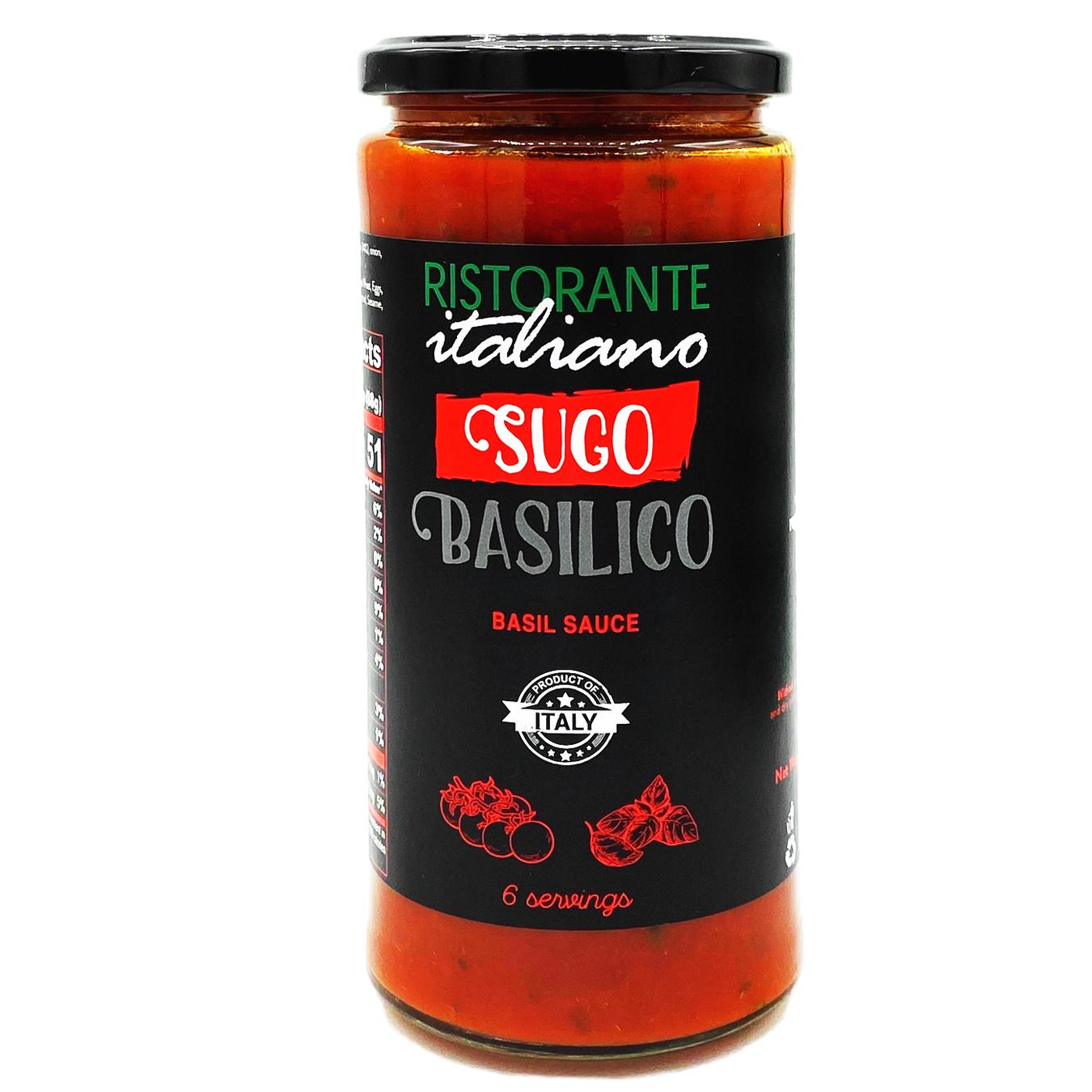 

Соус Ristorante Italiano базилик 0,37л