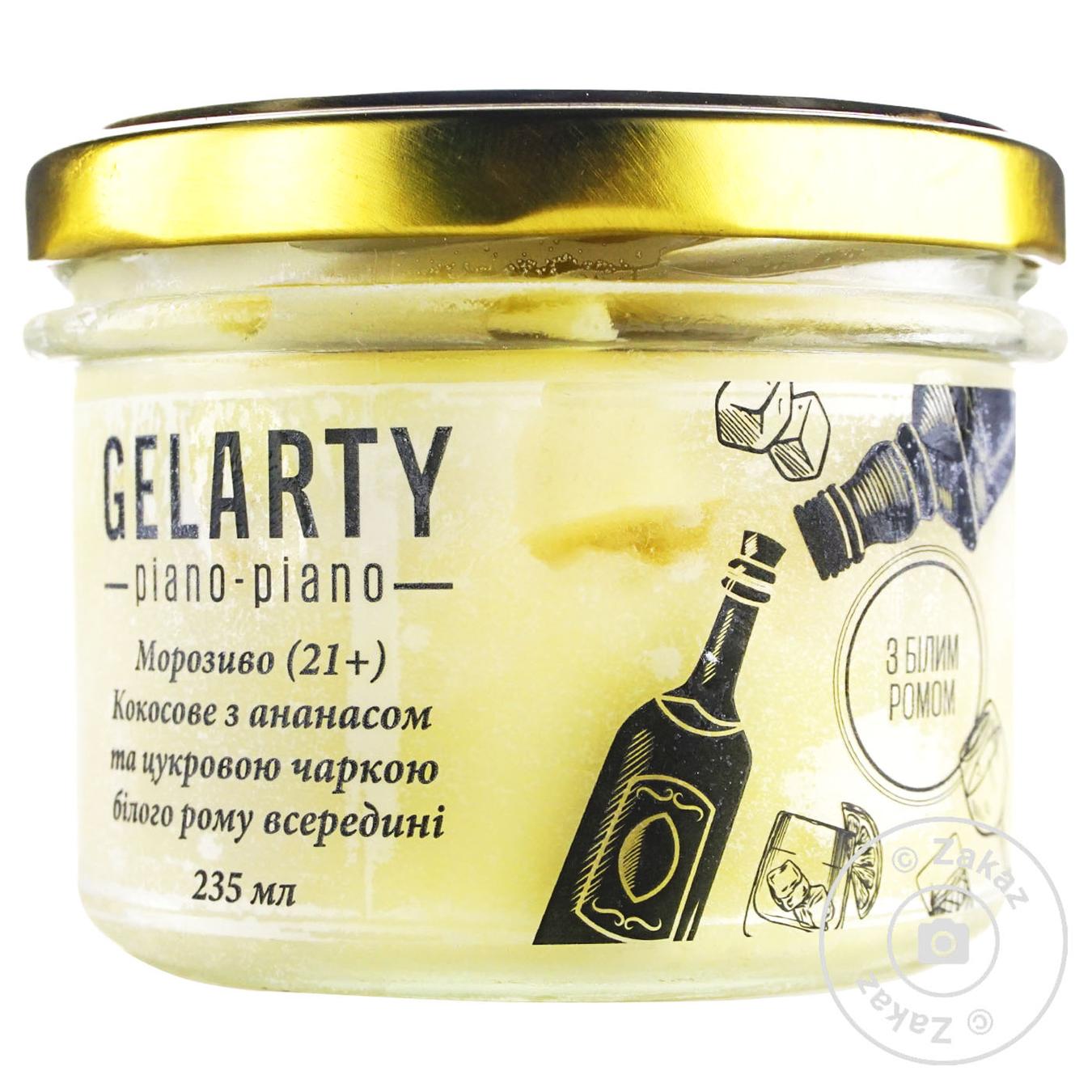 

Мороженое Gelarty Кокосовое с ананасом 235мл