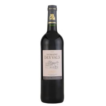 Вино Cellier Des Demoiselles Domaine Des Vals Premium Aop Corbieres красное сухое 14% 0,75л - купить, цены на - фото 1