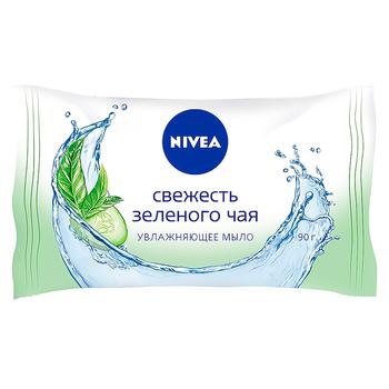 Мило тверде Nivea огірок і зелений чай 90г - купити, ціни на МегаМаркет - фото 1