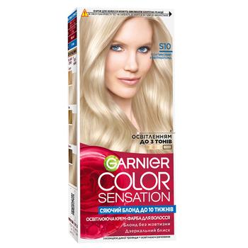 Крем-фарба Garnier Color Sensation 101 Платиновий ультраблонд