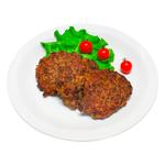 Оладки з яловичої печінки кг