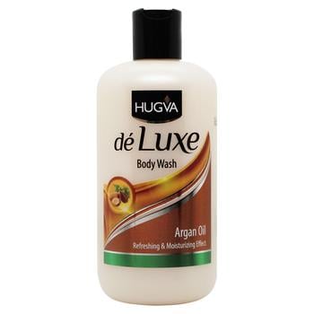 Гель Hugva de Luxe для душа аргановое масло 0,35л