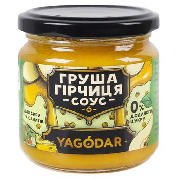 Yagodar Sugar-Free Pear-Mustard Sauce 200g - buy, prices for Biotus - photo 1