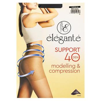 Колготи жіночі Elegant Support 40 Den р.2 Nero