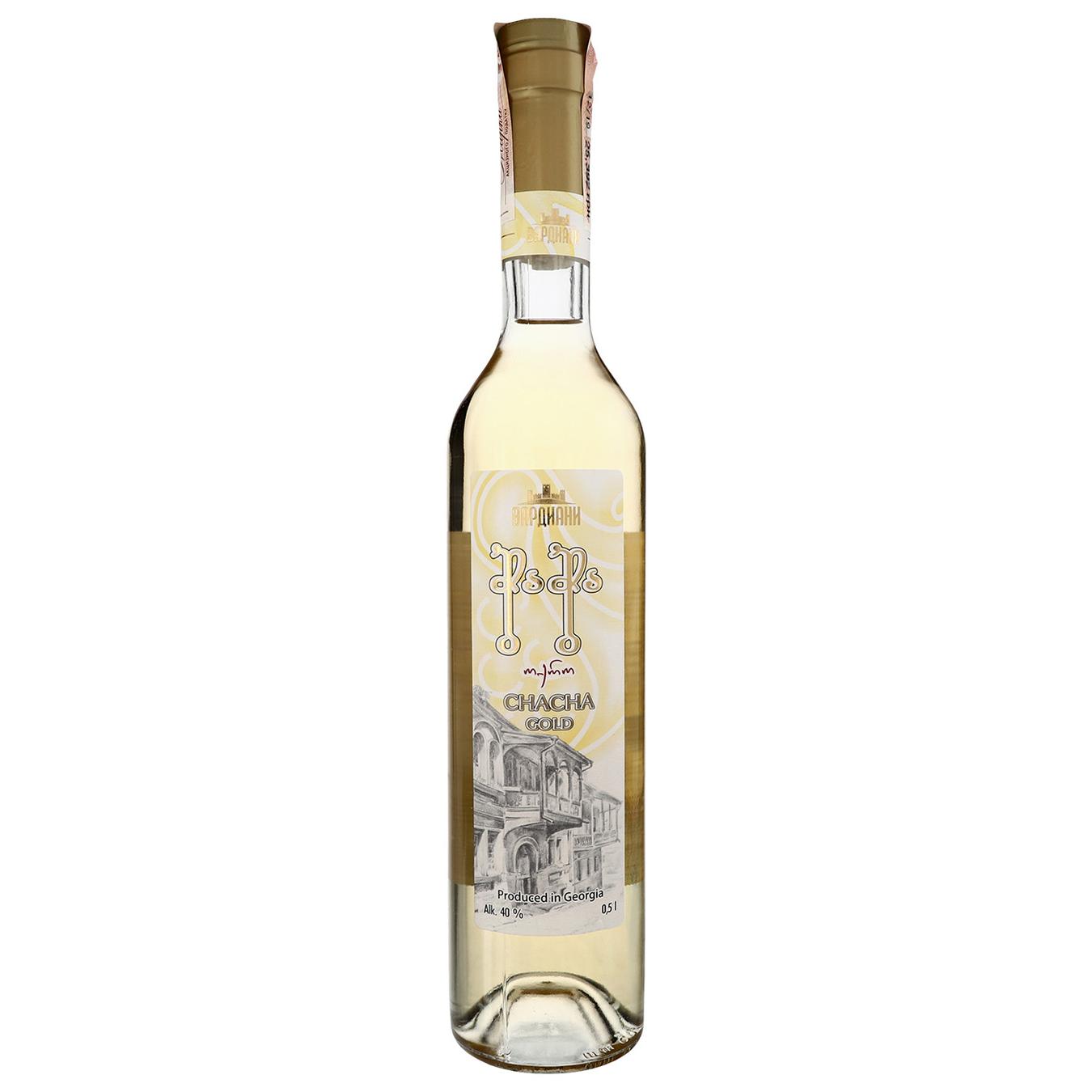 

Чача Vardiani Gold 40% 0,5л
