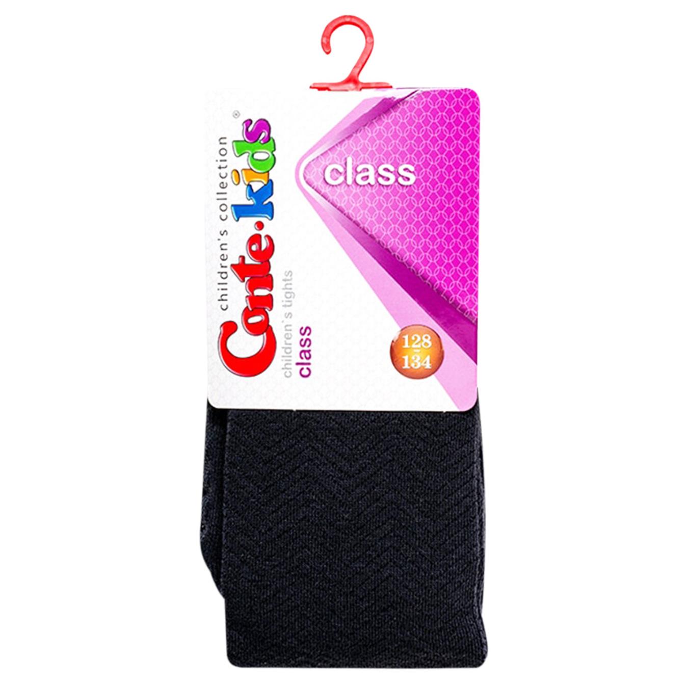

Колготки детские Conte Kids Class графит размер 128-134 7С-31192