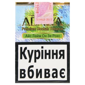 Adalya Tobacco Ice Lime on the Rocks 50g - buy, prices for MegaMarket - photo 1