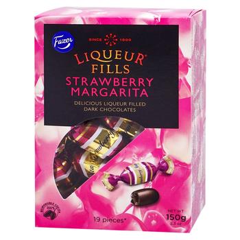 Цукерки Fazer Liqueur Fills Полуниця Маргарита 150г