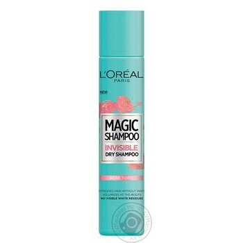 Шампунь L'Oreal Magic Shampoo Искушение Розы невидимый сухой 200мл купить, цены на МегаМаркет - фото 1