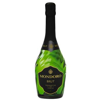 Вино ігристе Mondoro Brut Gran Cuvee Bianco біле брют 12% 0,75л - купити, ціни на МегаМаркет - фото 1