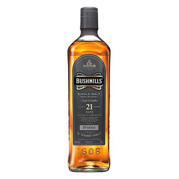 Віскі Bushmills 21 рік 40% 0,7л