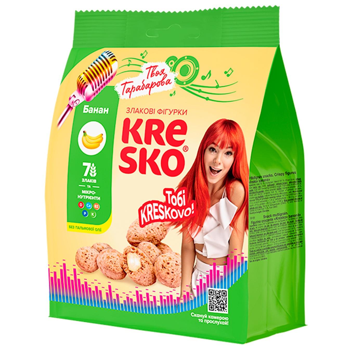 

Печенье хрустящие фигурки Kresko банановый вкус 74г