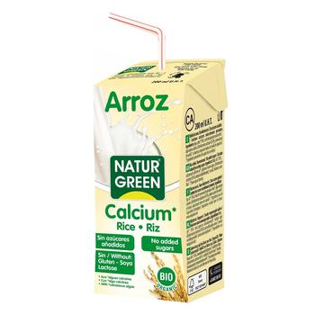 NaturGreen with rice and seaweed organic milk 1L - buy, prices for Auchan - photo 1