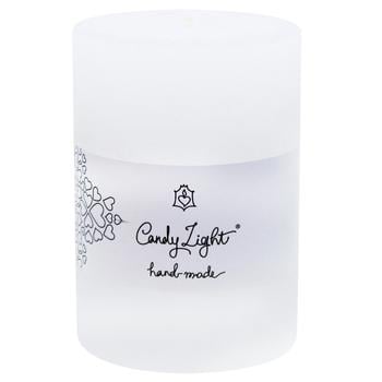 Candy Light White Cylindrical Candle 10cm - buy, prices for NOVUS - photo 1