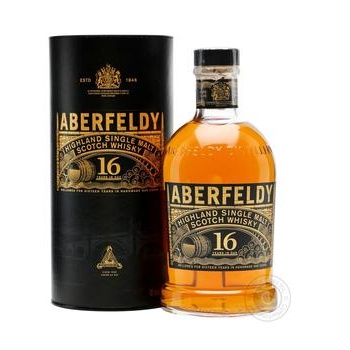 Whiskey Aberfeldy single malt 40% 700ml in a box Scotland England - buy, prices for MegaMarket - photo 2