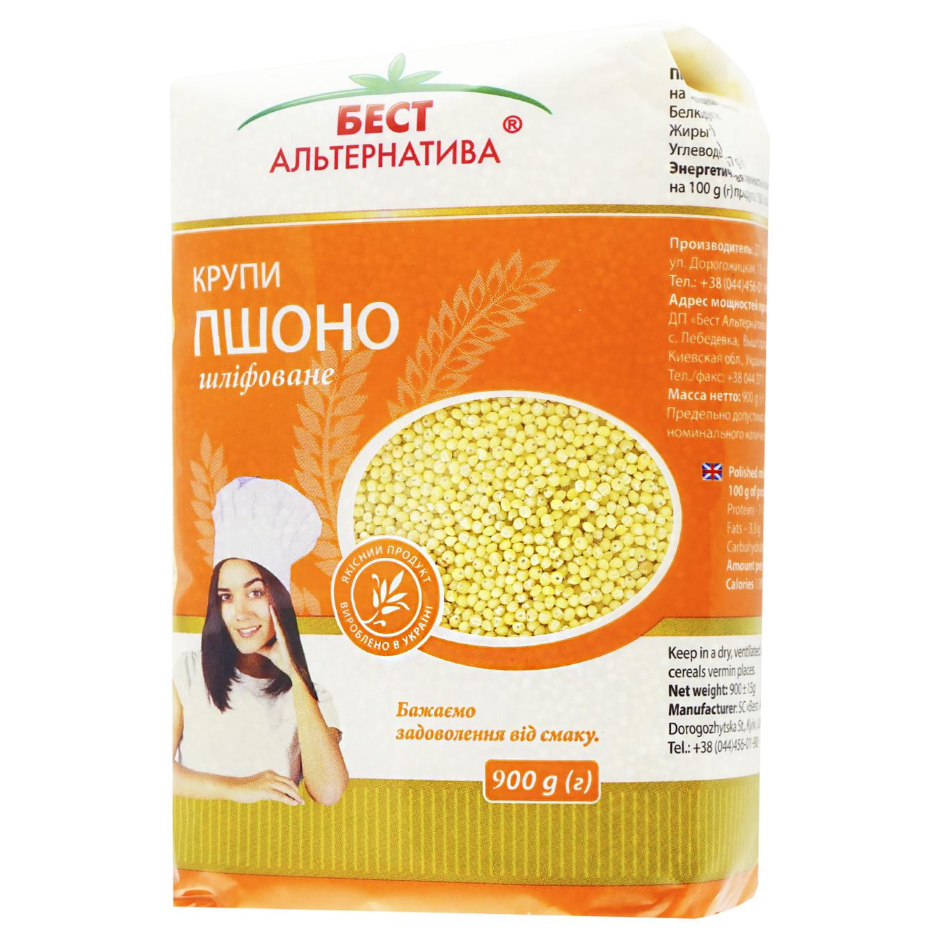 

Крупа Бест Альтернатива пшено 900г