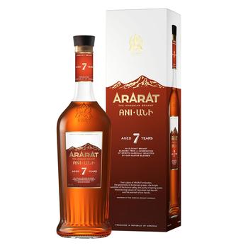 Ararat Ani Armenian Brandy in Box 40% 0.7l - buy, prices for Tavria V - photo 1