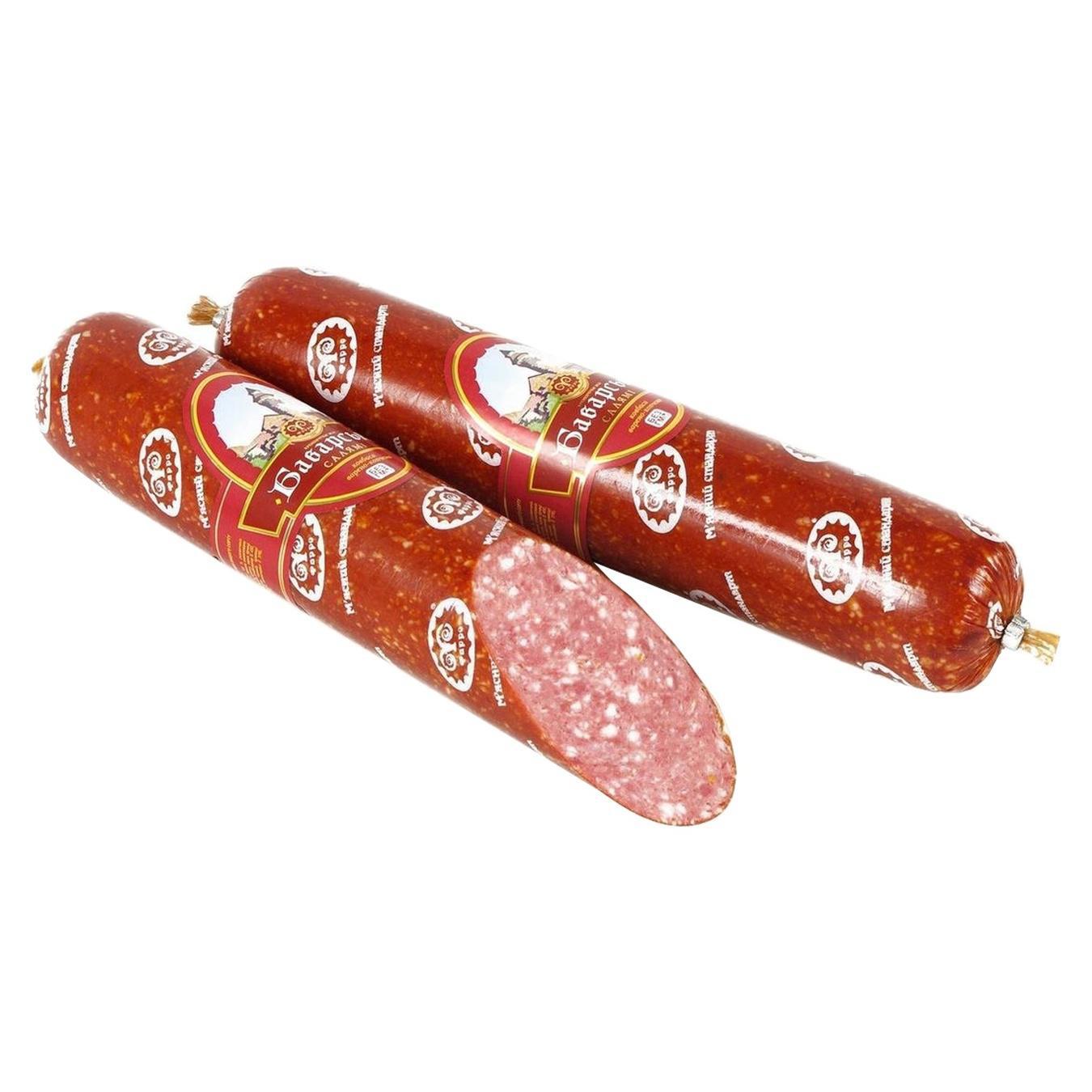 

Колбаса Фарро Салями Баварская варено-копченая высший сорт