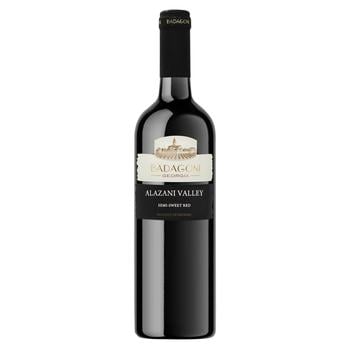 Badagoni Alazan Valley Semi-Sweet Red Wine 10-12% 0.75l - buy, prices for COSMOS - photo 1