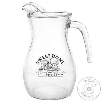 Glasmark Sweet Home Jug 1.2l - buy, prices for MegaMarket - photo 1