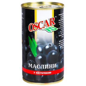 Маслини Oscar з кісточкою 350г