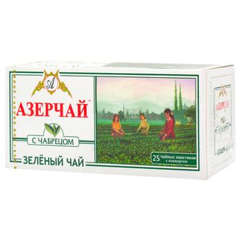 Azercay Green Tea with Thyme 2g*25pcs - buy, prices for NOVUS - photo 1