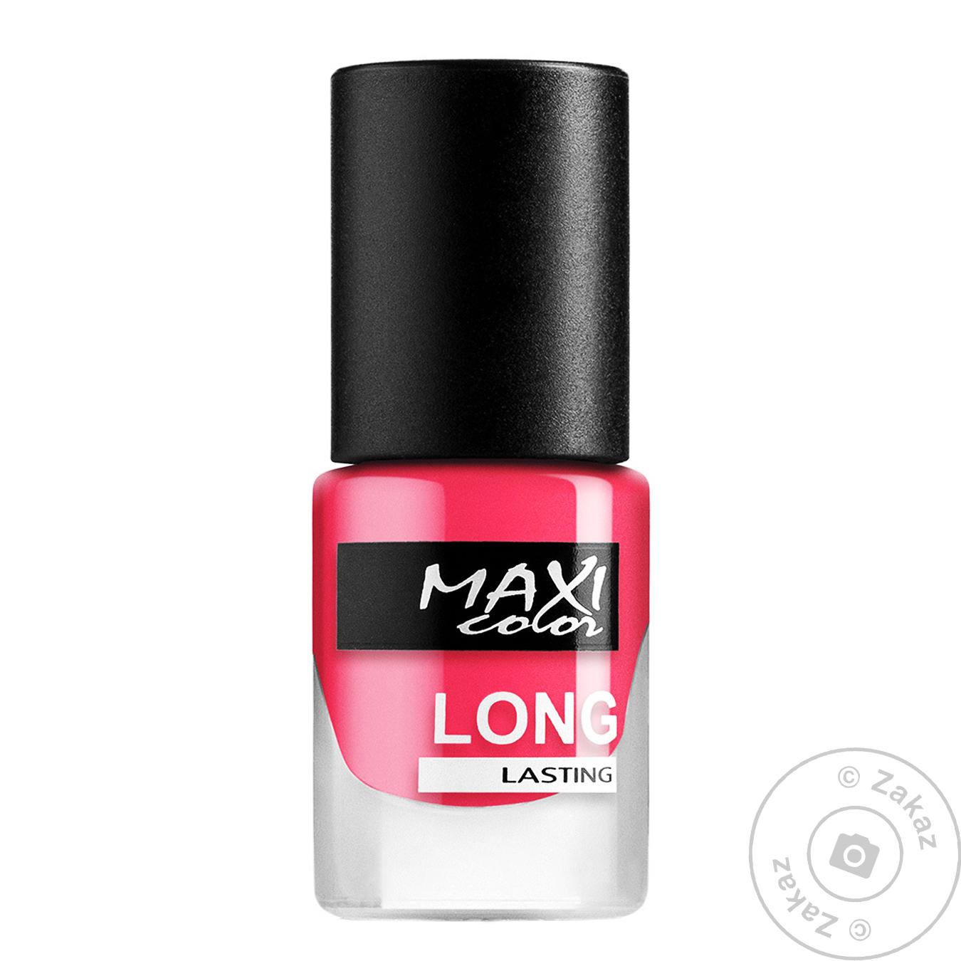 

Лак д/нігтів Maxi color 6 мл Long lasting 64