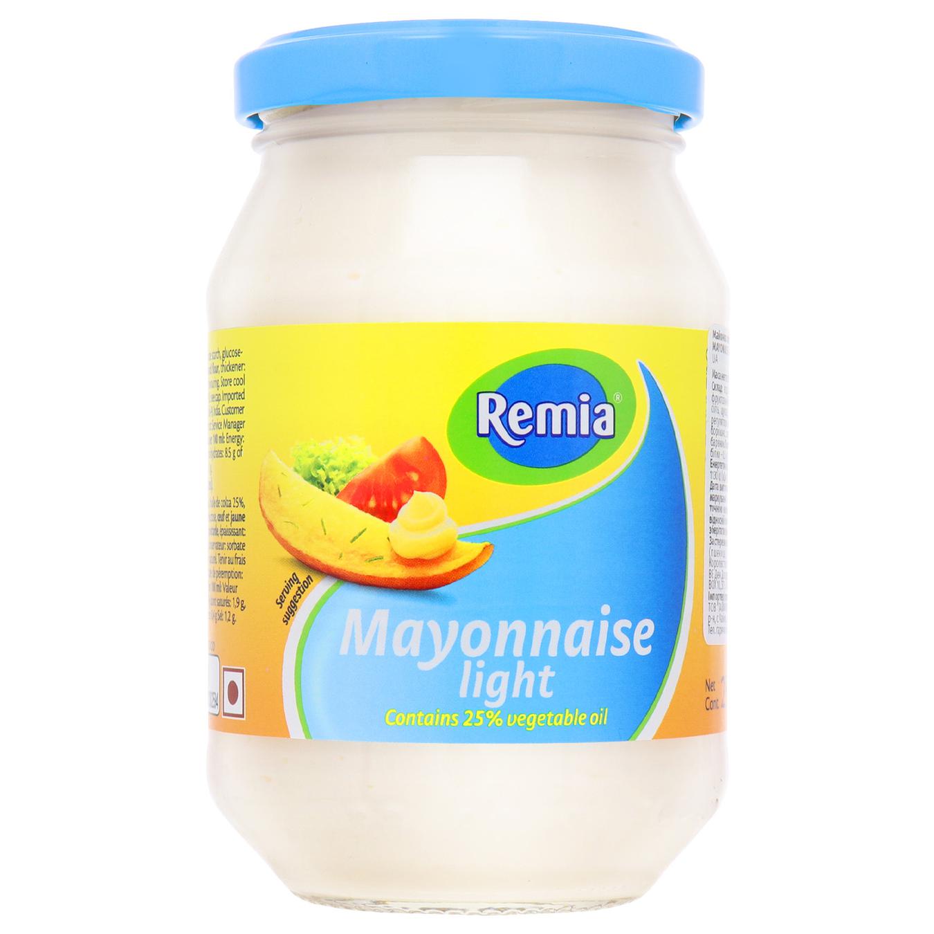 

Майонез Remia Легкий 25% 250мл