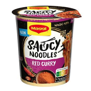 Maggi Instant Saucy Noodles with Red Curry Taste 75g - buy, prices for - photo 1
