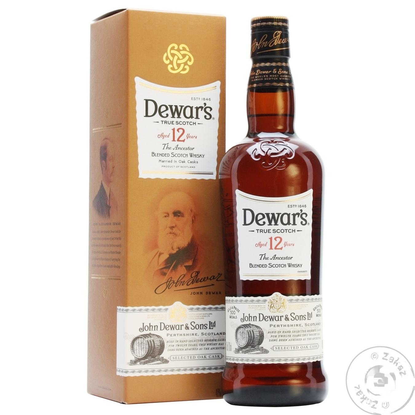 

Виски Dewar's Special Reserve 12 лет 40% 1л