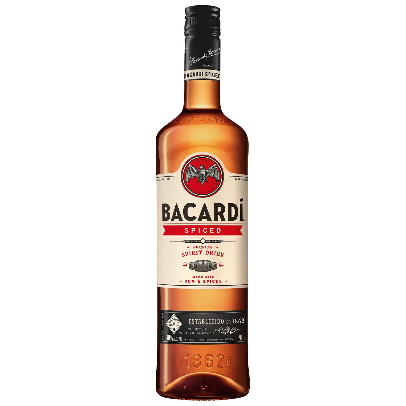 

Ром Bacardi Spiced 40% 0,7л