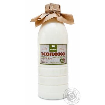 Mother pasteurized milk 3.6% 1kg - buy, prices for MegaMarket - photo 1