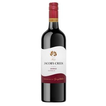 Вино Jacob's Creek Classic Shiraz червоне сухе 13,5% 0,75л - купити, ціни на МегаМаркет - фото 1