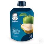 Gerber for children peach-apple puree 90g