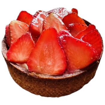 Auchan Tartlet with Strawberry 110 - buy, prices for Auchan - photo 1