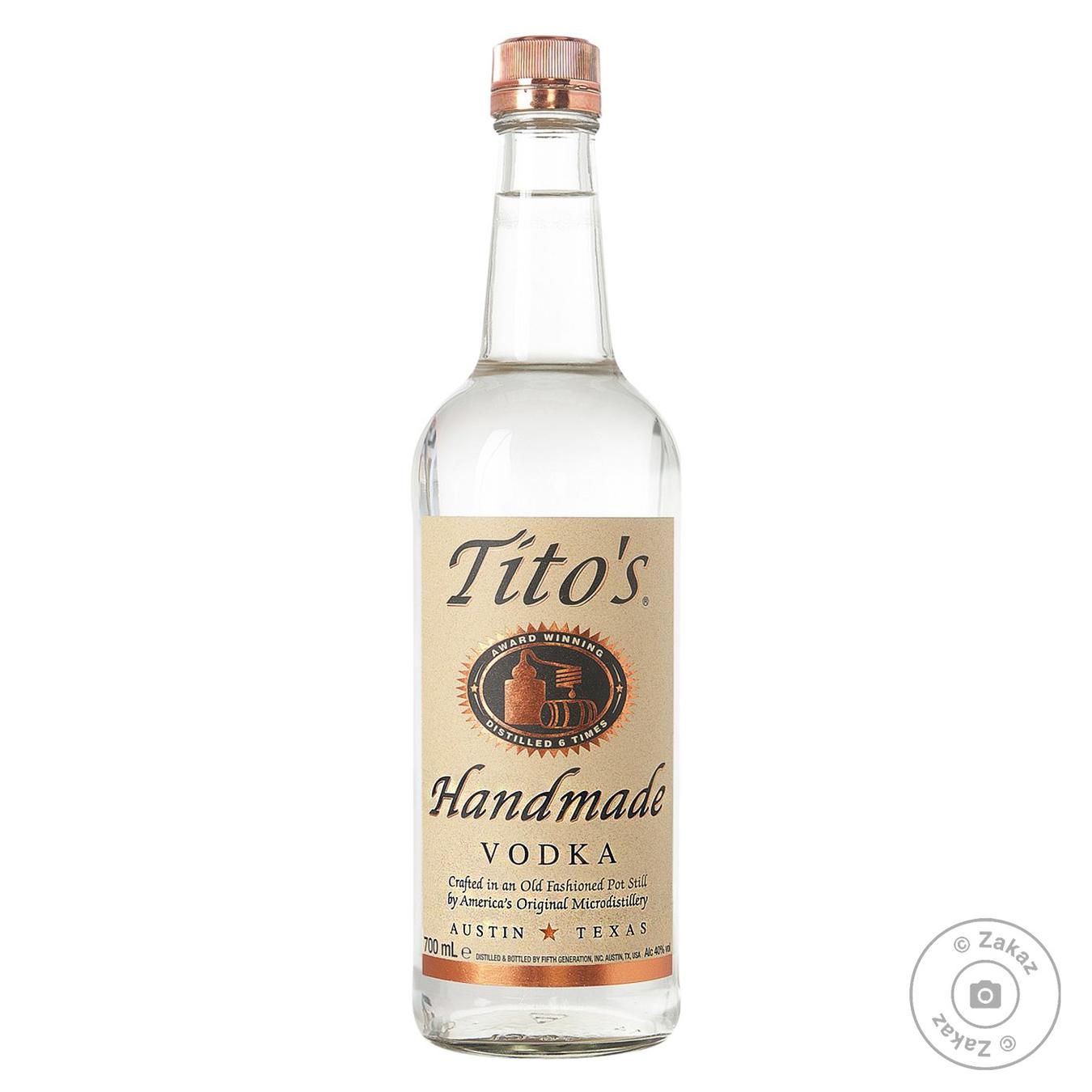 

Водка Tito's 40% 0.7л