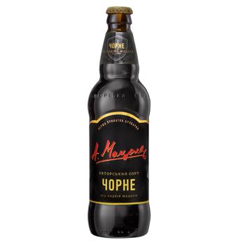Persha Pryvatna Brovarnia Author's Black Dark Beer 5% 0.5l - buy, prices for Ideal - photo 1