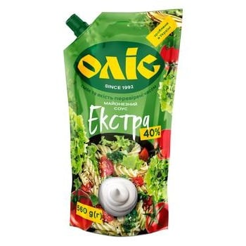 Olis Extra 40% Mayonnaise Sauce 560g - buy, prices for EKO Market - photo 1